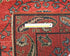 10 Feet Rusty Red Ersari Afghan Hand Knotted Veg Dye Wool Runner Rug